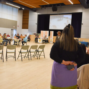 hall with people having meeting