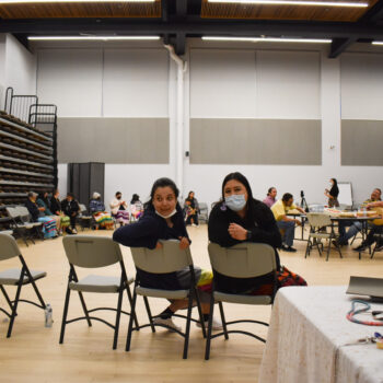 hall with people